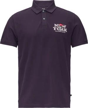 Poloshirt aus Baumwollpiqué mit Peanuts®-Motiv