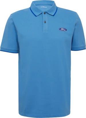 Poloshirt aus Piqué mit Stickerei und Ford®-Artwork