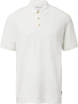 Poloshirt aus Waffelpiqué