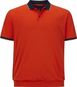 Poloshirt EARL FIDDERS dunkelorange