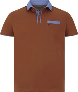 Poloshirt EARL WILLMER dunkelorange