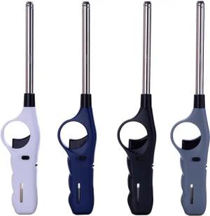 Polyflame Feuerzeug 4 Stk Stab-Sturmfeuerzeug "Turbo Power" 26,5 cm lang, Nachfüllbar (4-St), praktisches Stabfeuerzeug