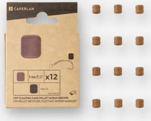 Pop up-Pellet 9 mm braun 12 Stk. Karpfenangeln