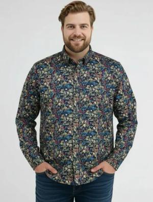 Poplinhemd für Herren - Classic Navy