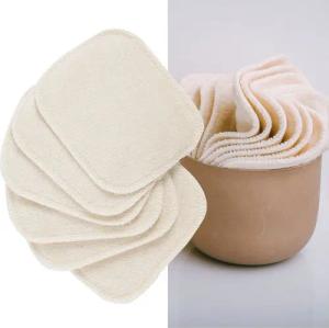 Popolini Waschlappen Waschbare Kosmetikpads 6er