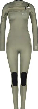 Premium-Hochleistungsneoprenanzug für Frauen, zum Surfen und Kitesurfen – Beige