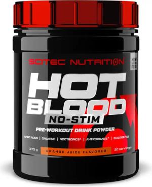 Preworkout - Hot Blood No-stim (375g) - Orange