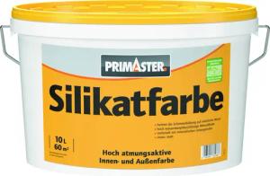 Primaster Wandfarbe Primaster Silikatfarbe 10 L weiß stumpfmatt