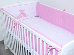 Primawela Bettnestchen Nestchen Applikation 420 cm Bettumrandung Baby Bett Kinder Kopfschutz