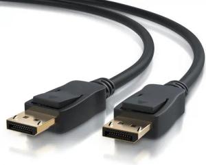 Primewire Audio- & Video-Kabel, DisplayPort, DP 2.0 (150 cm), Monitorkabel 8K 7680 x 4320 @ 60Hz, 4K 3840 x 2160 @ 120Hz, DSC, 1,5m