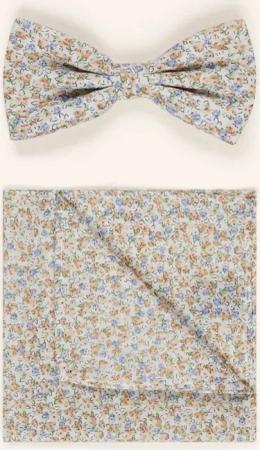 Prince BOWTIE Set: Fliege und Einstecktuch