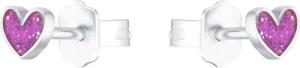 Prinzessin Lillifee Paar Ohrstecker Purple Heart
