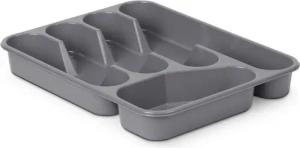 Pro Home Besteckkasten aus PP Kunststoff, 33,5x26x4,5 cm, Besteckeinsatz für handelsübliche Schubladen