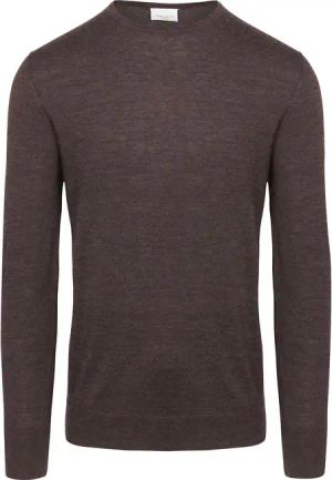 Profuomo Pullover Merinowolle Braun - Größe XXL