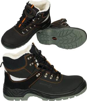 Profus Arbeitsstiefel gefüttert Sicherheitsstiefel Warme Arbeitsschuhe S3 Arbeitsschuh