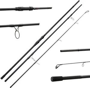 Prologic Karpfenrute C-Series AB 12' 13' 3,60m 3,90m 3-teilig Karpfenrute Allround Carp Rod, (3-tlg), geteilter Griff mit japanischem Shrink