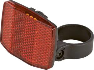 Prophete Fahrradreflektor Prophete Heckreflektor Reflektor Katzenauge für Sattelstütze rot 5275, (1 St)