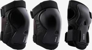 Protektoren Schoner Kinder 3er-Set Inliner - Play schwarz