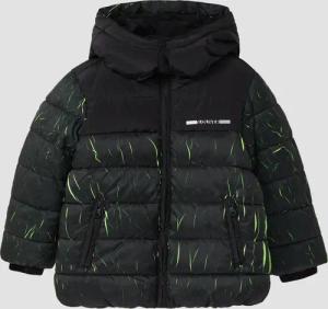 Pufferjacke mit Kapuze und spezialem Farb-Effekt