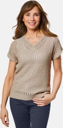 Pullover - beige - Gr. 40 von Goldner Fashion