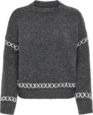Pullover mit Rundhalsausschnitt Damen Only Amanda