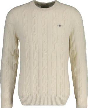 Pullover mit Rundhalsausschnitt Gant Lambswool Cable
