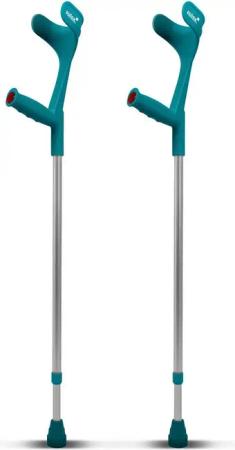 pulox Unterarmkrücke 1 Paar Krücken (2 Stk) Klassiker von Ossenberg - Türkis, 2-tlg.