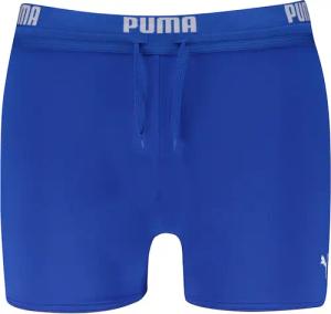 PUMA Badehose "PUMA SWIM MEN LOGO TRUNKS" elastischer Logobund mit integriertem Kordelzug