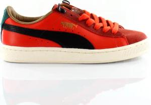 Puma Basket Classic MMQ MABTS MIT Quautölt Red Leder Herren Trainer 355551 03