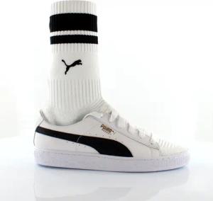 Puma Basket Sockenstil Evoknit White Textile Womens Trainer 365832 01