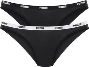 PUMA Bikinislip Iconic (Packung, 2er-Pack) mit schmalem Logo-Webbündchen