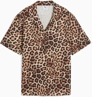 Puma  Blusen LEO LUXE RELAXED AOP SHIRT