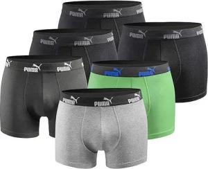 PUMA Boxershorts Herren Boxershorts 6er-Pack
