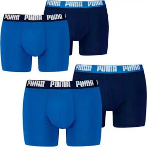 PUMA Boxershorts Herren Unterhose (4-Pack) Boxer Komfortbund