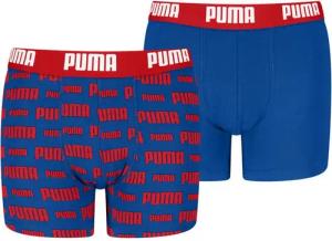 PUMA Boxershorts PUMA BOYS EVERYDAY LOGO PRINT BOXERS 2P (Packung, 2er Pack) mit breitem Logobund