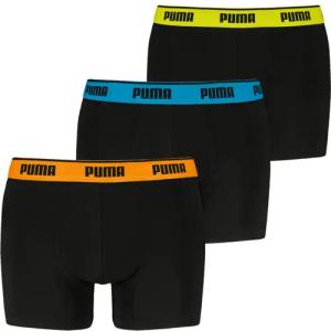 PUMA Boxershorts PUMA MEN EVERYDAY BASIC BOXERS 3P (3er Pack) Komfortabler elastischer Logobund