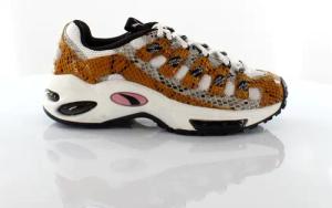 Puma Cell Endura Animal Kingdom Leder Low Schnürsenmazentrainer 370926 01