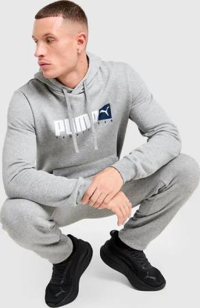 PUMA Core Sportswear Hoodie - Herren, Grau