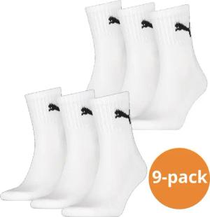 PUMA Crew-Socken Unisex Weiss (6er-Pack)