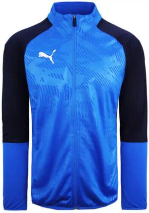 Puma Drycell Long Sleeve Reißverschluss UP Blue Herren Football Track Jacket 656265 02