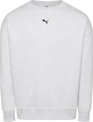 Puma - "Essential" Sweatshirt für Herren, Rundhalsausschnitt, Übergroß (Weiß)