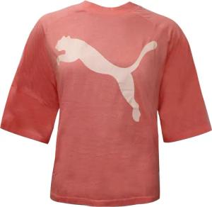 Puma Fusion – Rosafarbenes Crop-Top für Damen