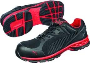 PUMA Halbschuh 643890 S1P ESD schwarz/rot Gr. 45