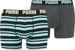 Puma Herren Boxershort Heritage Stripe 2er Pack
