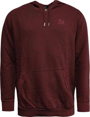 Puma Herren Distressed Pullover Jumper Sweatshirt Hoody Hoodie Wine 575306 01 A17E