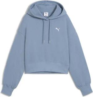 PUMA Hoodie WARDROBE ESS Kurzer Relaxed Fit Hoodie Damen