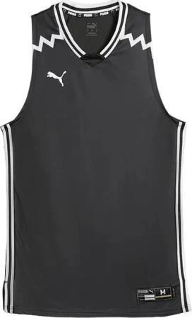Puma Hoops Team Game Trikot Kids Schwarz