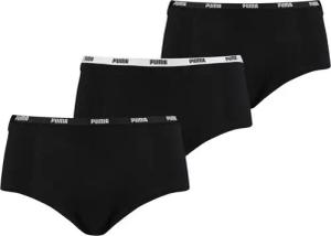 PUMA Hüftpanty Puma Damen Unterwäsche Mini Short 3-er Pack (3 er-Set)