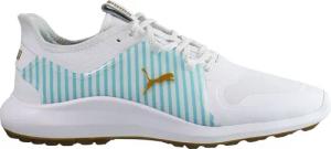 Puma Ignite Fasten8 Seersucker Golf weiße Herren Schuhe