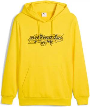 PUMA Kapuzensweatshirt BVB FTBLCULTURE HOODIE mit Kapuze, Regular Fit